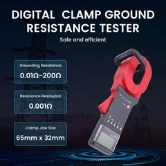 EITAI2000+ Series Clamp Ground Resistance Meter